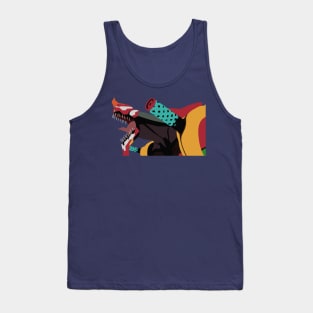 Evangelion Unit 2 Minimalist Tank Top